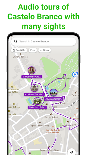 Castelo Branco SmartGuide ekran görüntüsü