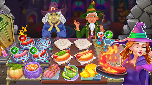 Halloween Cooking Fever Chef ekran görüntüsü
