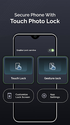 Touch Photo Lock screen ekran görüntüsü