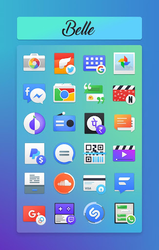 Belle Pro - Icon pack ekran görüntüsü