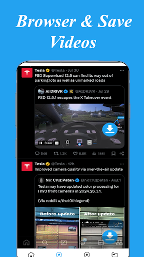 Video Downloader - TwiSave ekran görüntüsü