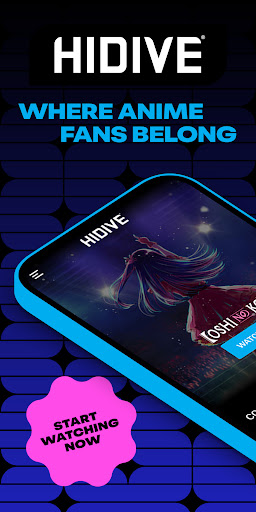 HIDIVE Where Anime Fans Belong ekran görüntüsü