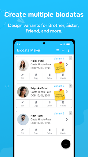 Marriage Bio Data Maker ekran görüntüsü