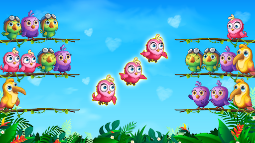 Bird Sort Puzzle: Color Game ekran görüntüsü