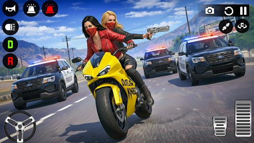Police Chase Thief Car Game 3d ekran görüntüsü
