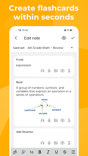 Knowlet - Learn by flashcard ekran görüntüsü
