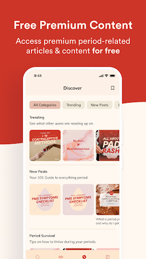 Blood: Period & Cycle Tracker ekran görüntüsü