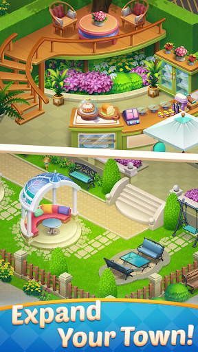 Merge Town - Decor Mansion ekran görüntüsü