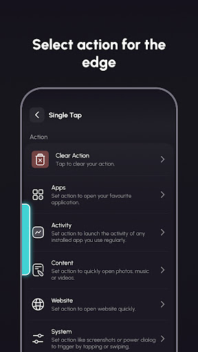 Edge Gesture Controls ekran görüntüsü