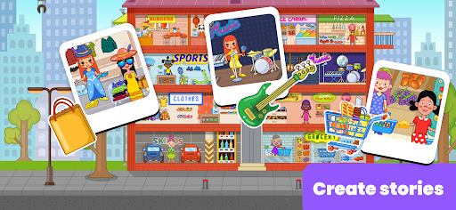 Kids Supermarket Shopping Game ekran görüntüsü