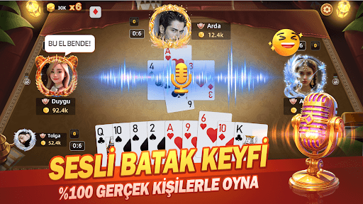 Okey Sohbet: 101 & Batak ekran görüntüsü
