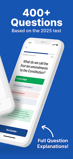 US Citizenship Test 2026 Pro ekran görüntüsü