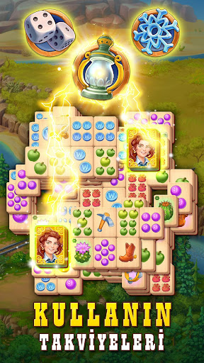 Sheriff of Mahjong: Taş Eşleme ekran görüntüsü