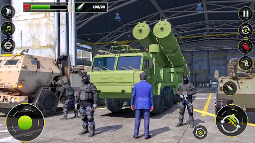 Army Truck Driving Truck 3D ekran görüntüsü