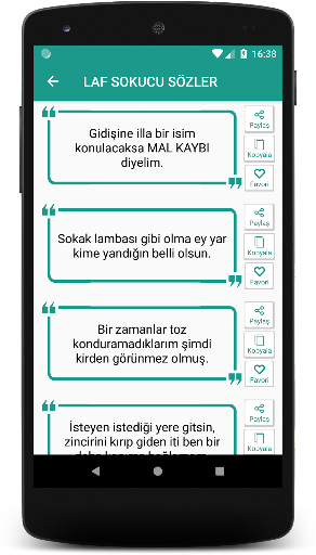 Güzel Sözler - Durum Sözleri ekran görüntüsü