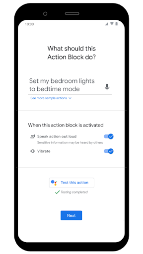 Action Blocks ekran görüntüsü
