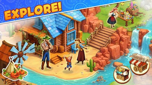 Westward Farm: Family Escape ekran görüntüsü