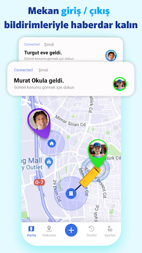 Connected: Aile Konum Takibi ekran görüntüsü