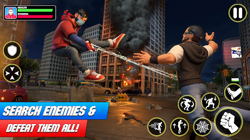 Spider Hero Fighting Games 3d ekran görüntüsü