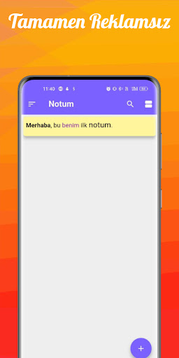 Notum ekran görüntüsü