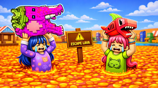 Lava Tsunami: Save Memerots ekran görüntüsü