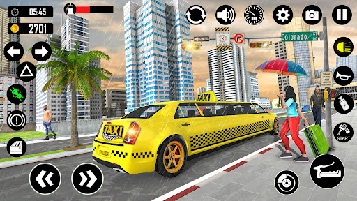 Taxi Games 3D: Taxi Simulator ekran görüntüsü