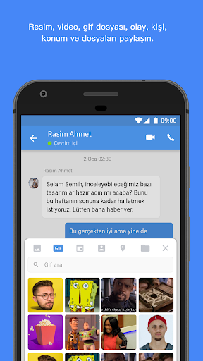 Zoho Cliq - Takım Sohbeti ekran görüntüsü