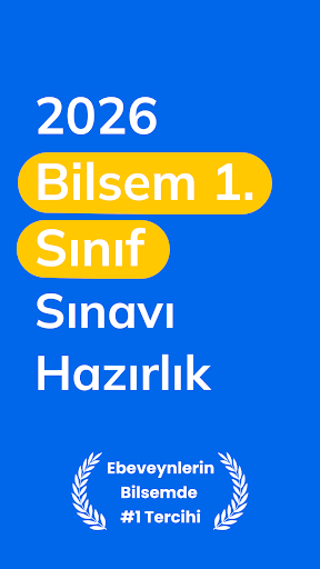 1.Sınıf Bilsem Sınavı Hazırlık ekran görüntüsü