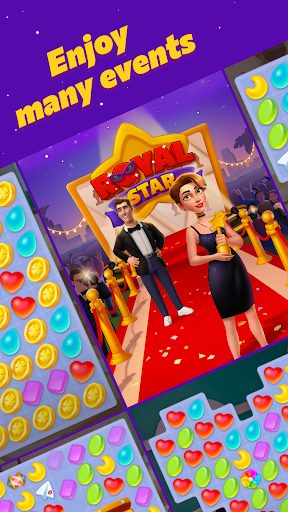 Royal Star: Jewel Match 3 Game ekran görüntüsü