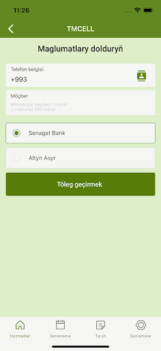 Senagat Töleg ekran görüntüsü