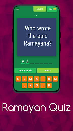 Ramayan Quiz ekran görüntüsü