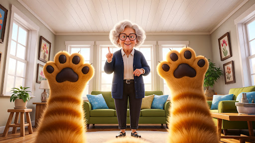 Cat vs Granny: Prank Simulator ekran görüntüsü