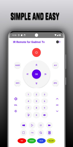 Remote for Gadamei tv ekran görüntüsü