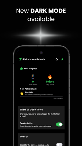 Shake to Enable Torch ekran görüntüsü