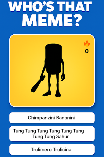 Brainrot meme quiz & wiki ekran görüntüsü