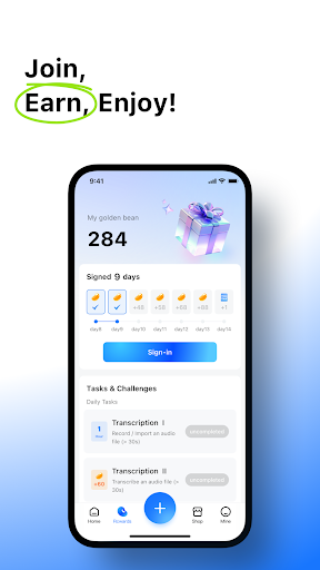 VoiceCube:Transcribe AI notes ekran görüntüsü