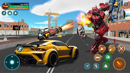Robot City Car Battle ekran görüntüsü
