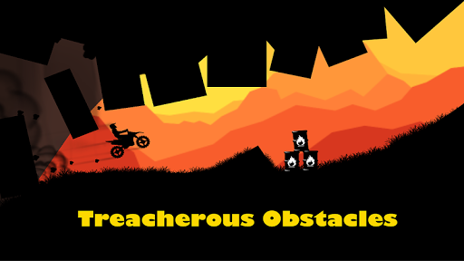 Sunset Bike Racer - Motocross ekran görüntüsü