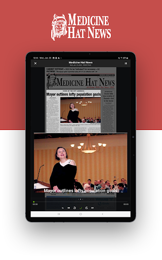 Medicine Hat News e-Edition ekran görüntüsü