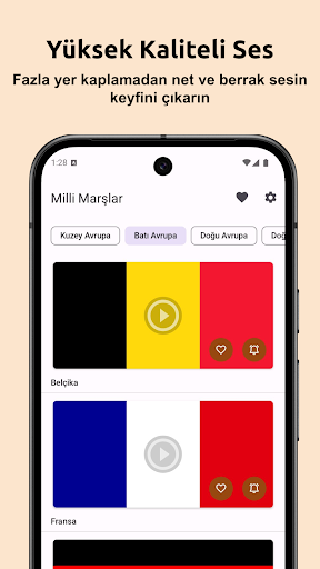 Milli Marşlar, Zil Sesleri ekran görüntüsü