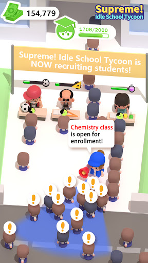 Supreme! Idle School Tycoon ekran görüntüsü