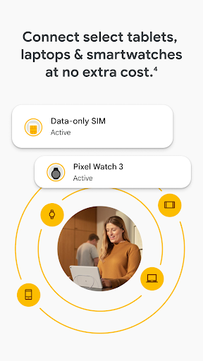 Google Fi Wireless ekran görüntüsü