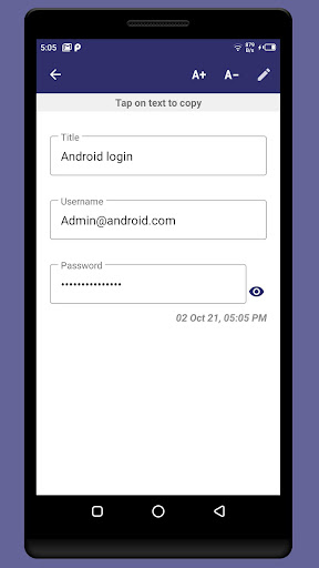 Password Manager - Secure Note ekran görüntüsü