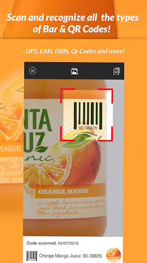 QR Scanner & Barcode reader ekran görüntüsü
