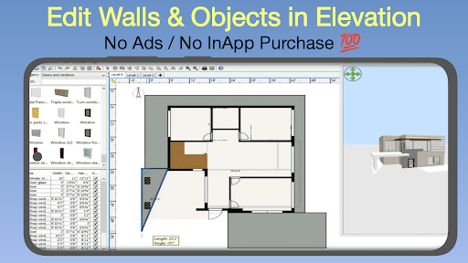 Home Plan Creator Floorplan 3D ekran görüntüsü