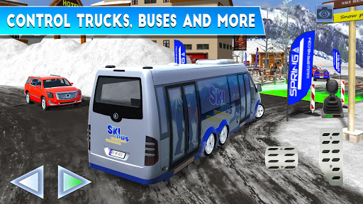 Winter Ski Park: Snow Driver ekran görüntüsü