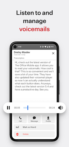 Ooma Office Business Phone App ekran görüntüsü