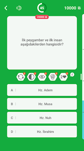 Dini Milyoner: Bilgi oyun ekran görüntüsü