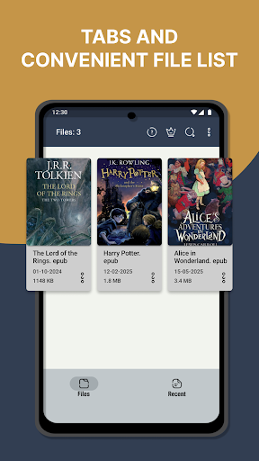 Epub Reader ekran görüntüsü