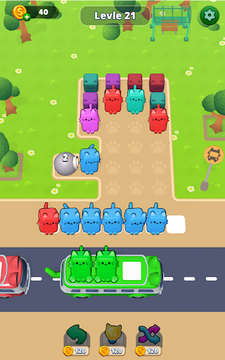 Bus Jam Meow ekran görüntüsü
